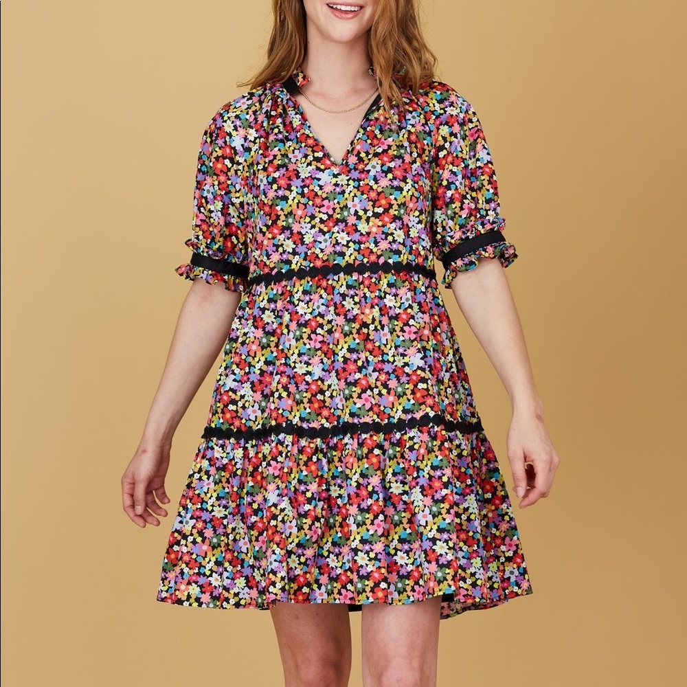 *NWT* Crosby By Mollie Burch Isabelle Dress in Tea Garden - Picture 9 of 12
